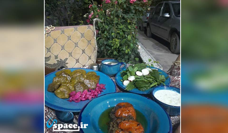 غذاهای اقامتگاه بوم گردی ماه بانو - گلستان - گالیکش - روستای فارسیان